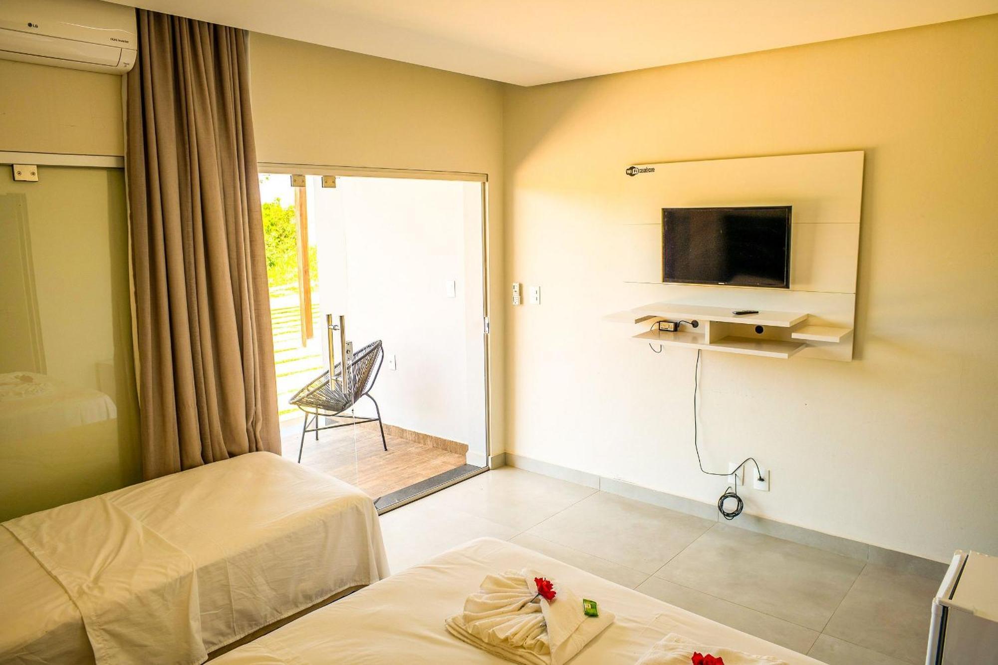 Pousada Com Piscina, Jacuzzi E Com Vista Em Capitolio - Casa Decore 外观 照片