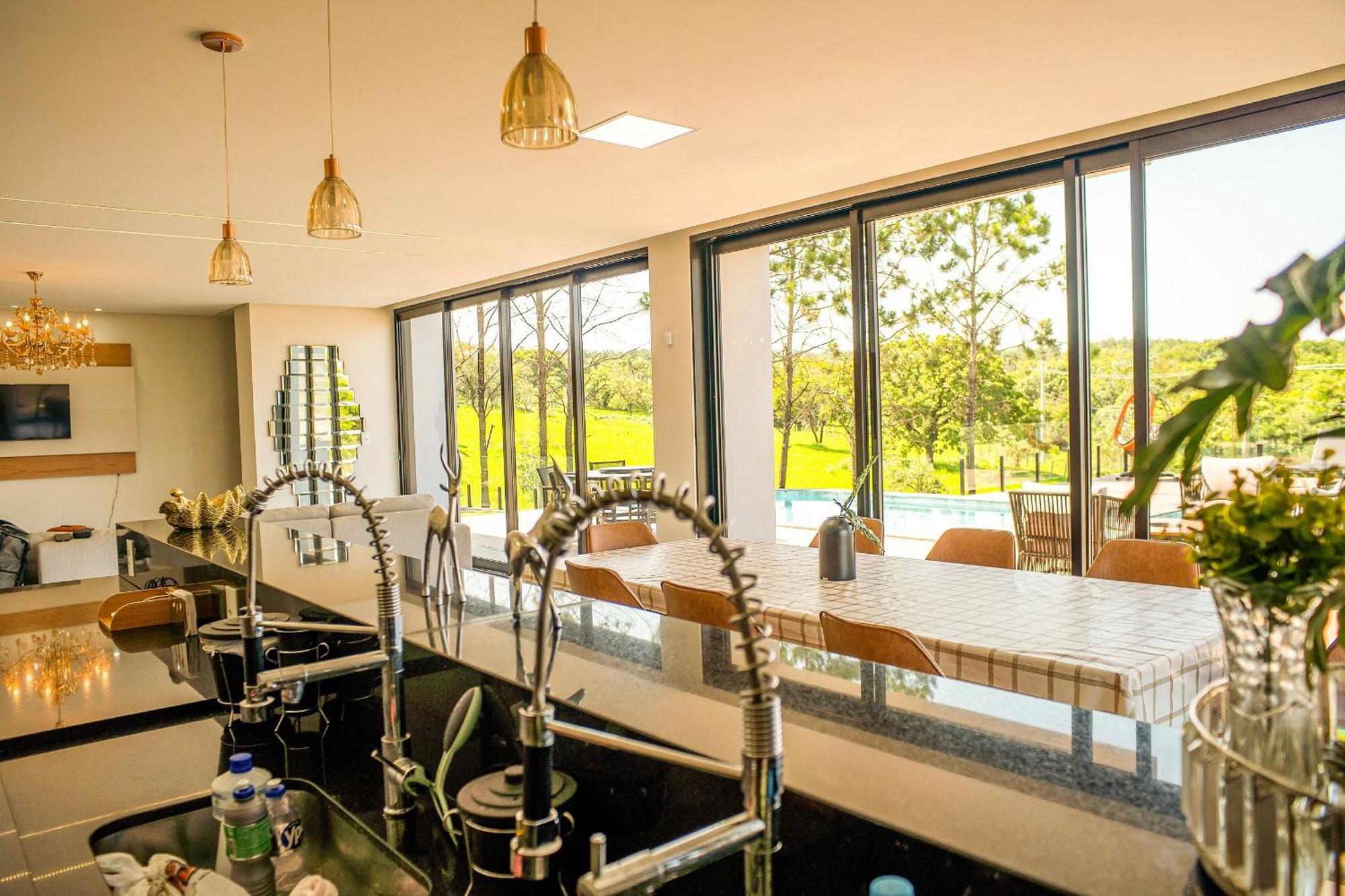 Pousada Com Piscina, Jacuzzi E Com Vista Em Capitolio - Casa Decore 外观 照片